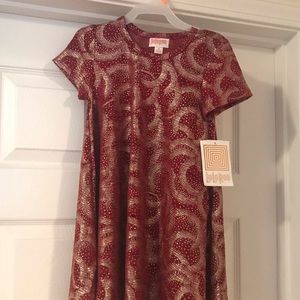 Kids Size 4 LuLaRoe Scarlett Dress New!